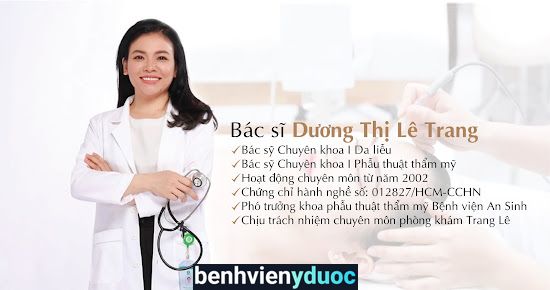Bác sĩ Dương Thị Lệ Trang Tân Bình Hồ Chí Minh