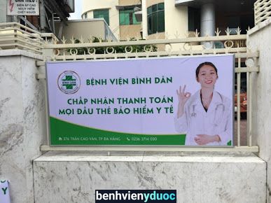 Bệnh viện Bình dân Đà Nẵng Thanh Khê Đà Nẵng