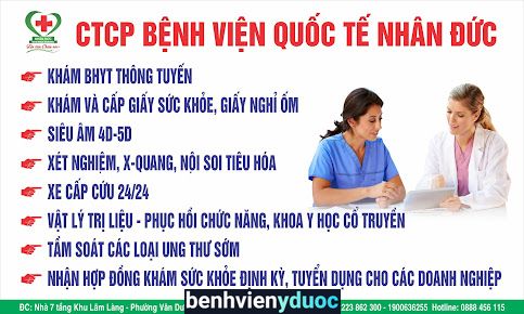 BỆNH VIỆN QUỐC TẾ NHÂN ĐỨC Bắc Ninh Bắc Ninh