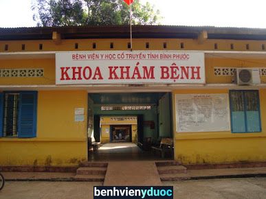 Bệnh Viện Y Học Cổ Truyền Tỉnh Bình Phước Đồng Xoài Bình Phước
