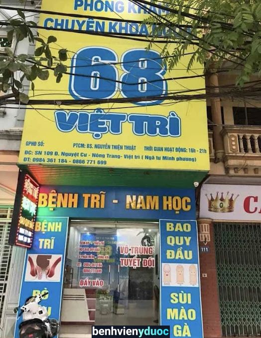 Cắt bao quy đầu ở Việt Trì Phú Thọ, Điều trị bệnh trĩ ở Việt Trì Phú Thọ, Phòng khám bệnh Trĩ - Nam học 68 Việt Trì Việt Trì Phú Thọ