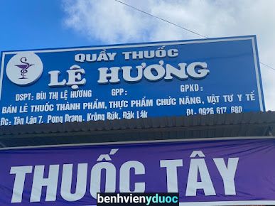 Hiệu thuốc Lệ Hương Krông Búk Đắk Lắk
