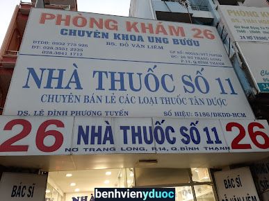 Hiệu Thuốc Số 11 Bình Thạnh Hồ Chí Minh