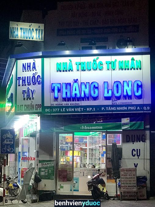 Hiệu thuốc Thăng Long Thủ Đức Hồ Chí Minh