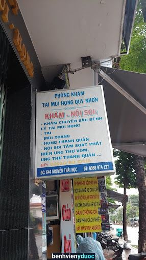Khám tai mũi họng bác sĩ Tây Quy Nhơn Bình Định