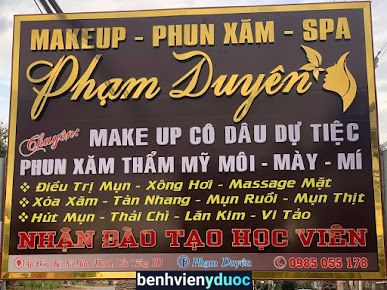 Make up & Phun xăm PHẠM DUYÊN Dầu Tiếng Bình Dương