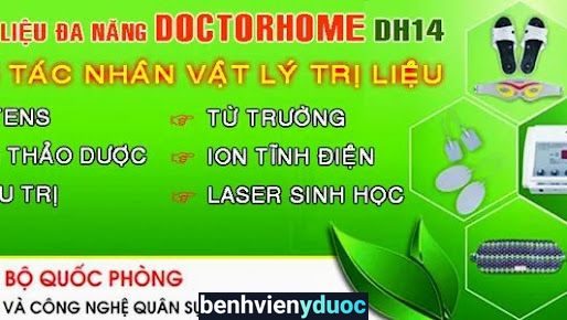 Máy vật lý trị liệu DoctorHome, Bộ Quốc phòng - Trung tâm Giới thiệu sản phẩm và Chăm sóc khách hàng