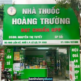 Nhà thuốc Hoàng Trường Vinh Nghệ An