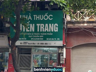 Nhà Thuốc Huyền Trang Hai Bà Trưng Hà Nội