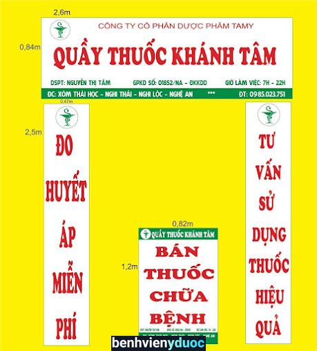 Nhà Thuốc Khánh Tâm Nghi Lộc Nghệ An