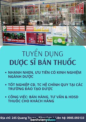Nhà thuốc Ngọc Ánh 2 Hoài Nhơn Bình Định