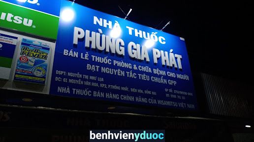 Nhà Thuốc Phùng Gia Phát Biên Hòa Đồng Nai
