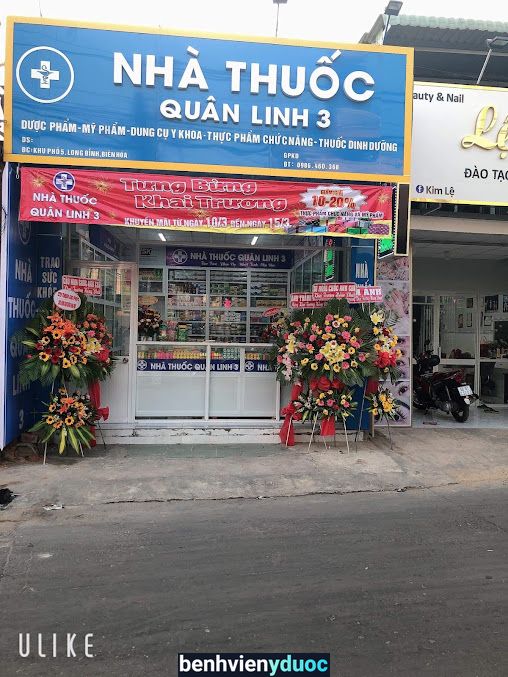 Nhà thuốc Quân Linh 3 Biên Hòa Đồng Nai