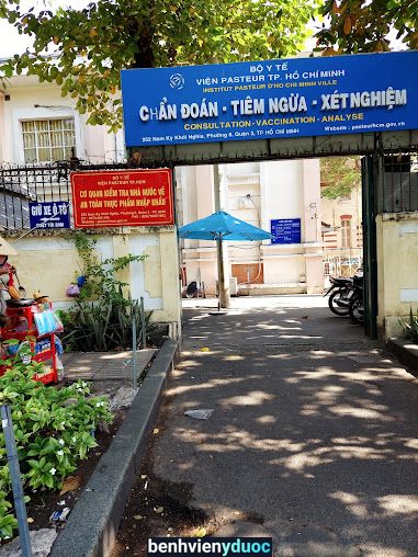 Phòng Chẩn đoán Xét nghiệm Y Sinh Học Lâm Sàng Viện Pasteur TP.HCM 3 Hồ Chí Minh