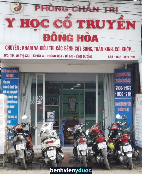 Phòng Chẩn Trị Y Học Cổ Truyền Đông Hòa - Dĩ An Dĩ An Bình Dương