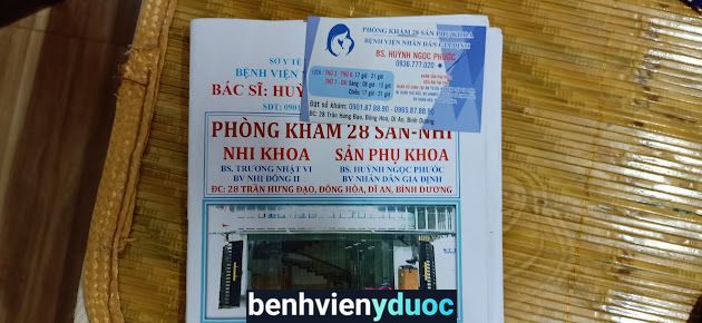 Phòng khám 28 sản nhi Dĩ An Bình Dương