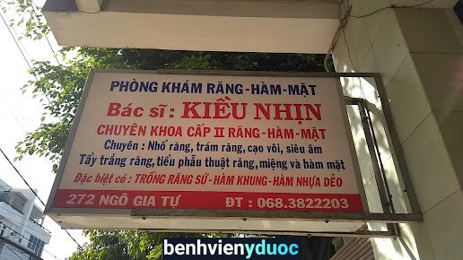 Phòng Khám Bác Sĩ Kiều Nhịn Phan Rang-Tháp Chàm Ninh Thuận