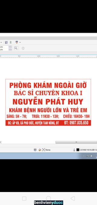 Phòng Khám BS.Nguyễn Phát Huy Tam Nông Đồng Tháp