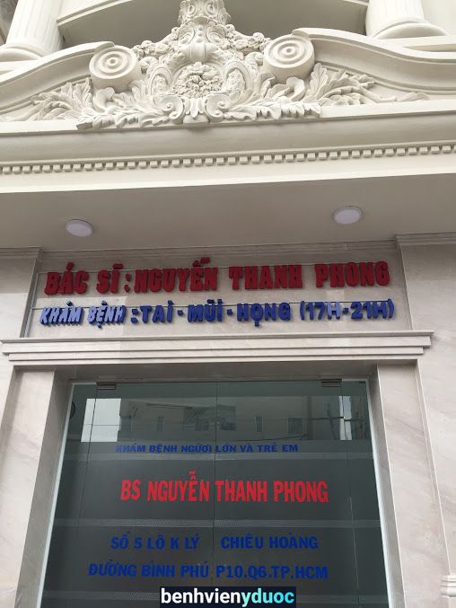Phòng Khám Bs Nguyễn Thanh Phong 6 Hồ Chí Minh