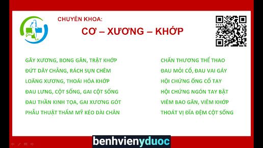 Phòng khám chuyên khoa Cơ- Xương- Khớp. Thạc Sĩ. Bác sĩ chuyên khoa cấp II. Nguyễn Việt Nam (512) Thủ Dầu Một Bình Dương