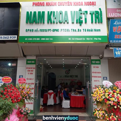 Phòng khám chuyên khoa ngoại: Nam Khoa Việt Trì