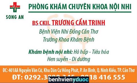 Phòng khám chuyên khoa nội nhi - Bác sĩ Trinh Ninh Kiều Cần Thơ