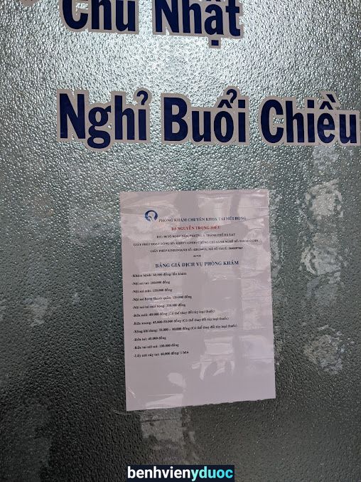 Phòng Khám Chuyên Khoa Tai Mũi Họng Bác Sỹ Nguyễn Trọng Hiếu Đà Lạt Lâm Đồng