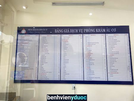 Phòng Khám Đa Khoa Âu Cơ Việt Trì Phú Thọ