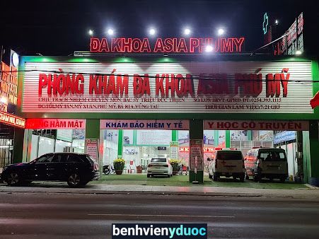 PHÒNG KHÁM ĐA KHOA BỆNH VIỆN ASIA PHÚ MỸ Phú Mỹ Bà Rịa - Vũng Tàu