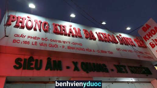 Phòng Khám Đa Khoa Bình Tân Bình Tân Hồ Chí Minh