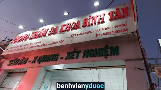 Phòng Khám Đa Khoa Bình Tân Bình Tân Hồ Chí Minh