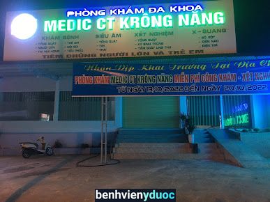 Phòng khám đa khoa Medic CT Krông Năng Krông Năng Đắk Lắk