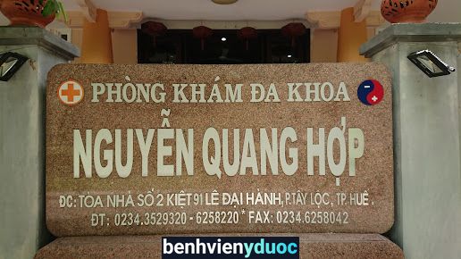 Phòng khám đa khoa Nguyễn Quang Hợp Huế Thừa Thiên Huế