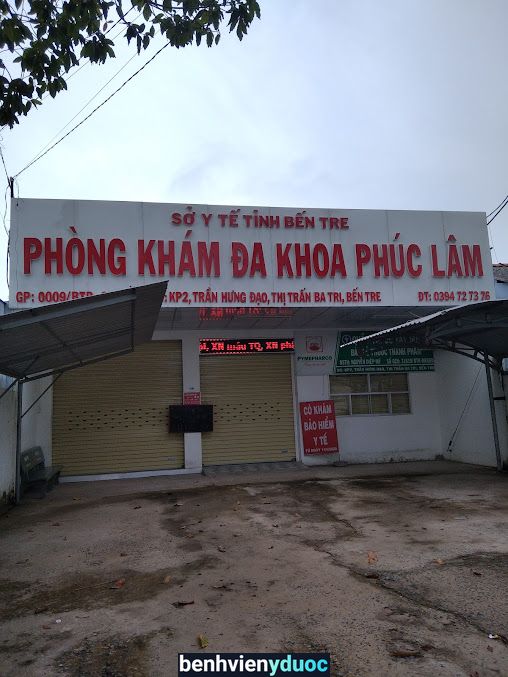 Phòng Khám Đa Khoa Phúc Lâm Ba Tri Bến Tre