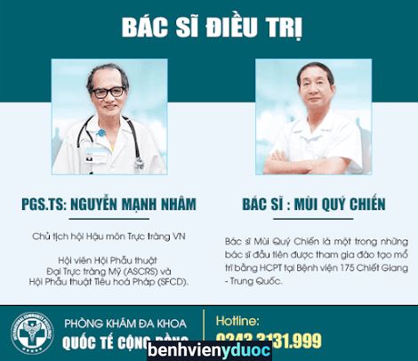 Phòng khám Đa Khoa Quốc Tế Cộng Đồng Hai Bà Trưng Hà Nội