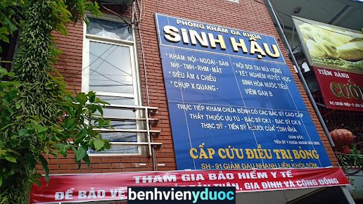 Phòng khám đá khoa Sinh Hậu Vĩnh Yên Vĩnh Phúc