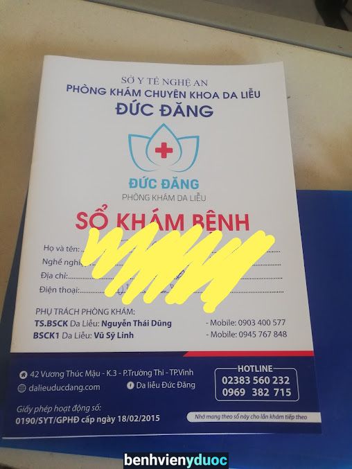 Phòng Khám Da Liễu Đức Đăng (Bs Dũng) Vinh Nghệ An