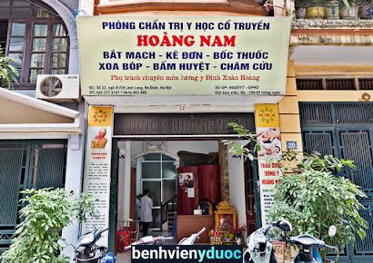 Phòng Khám Đông Y Hoàng Nam, chữa các bệnh xương khớp, điều trị mất ngủ, điều trị dạ dày tại Hà Nội