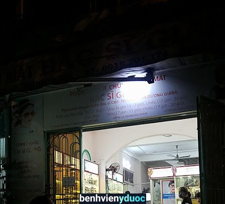 Phòng Khám Mắt - Bs Giang Thủ Dầu Một Bình Dương