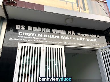 Phòng khám mắt Bs Vĩnh Hà