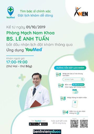 Phòng Khám Nam khoa Bác Sĩ Lê Anh Tuấn ( BacsiXmen) Phú Nhuận Hồ Chí Minh