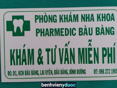 PHÒNG KHÁM NHA KHOA PHARMEDIC BÀU BÀNG Bến Cát Bình Dương