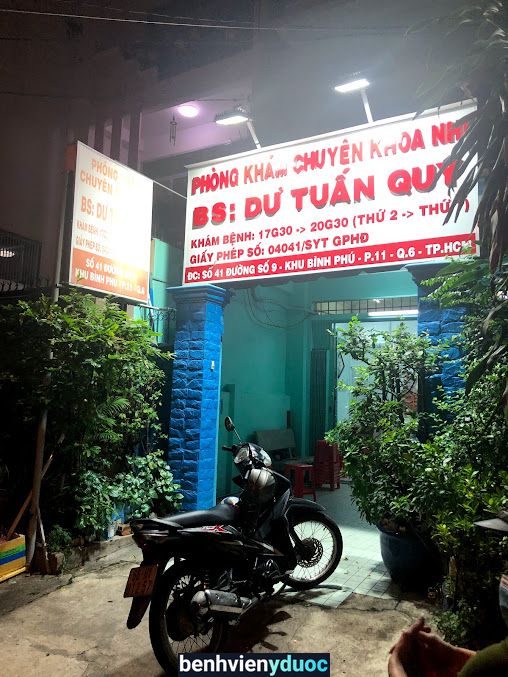 Phòng Khám Nhi - Bs Dư Tuấn Quy 6 Hồ Chí Minh
