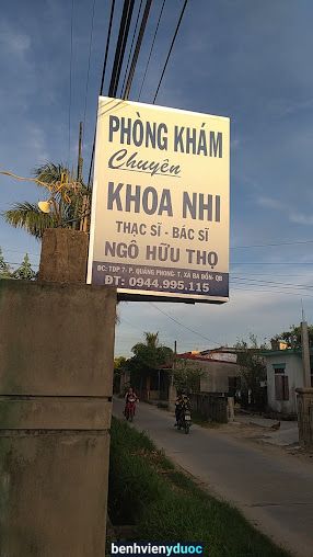 Phòng khám Nhi Bs Thọ Quảng Trạch Quảng Bình