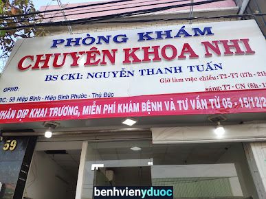 Phòng Khám Nhi Đồng BS Chuyên Khoa I Nguyễn Thanh Tuấn 12 Hồ Chí Minh