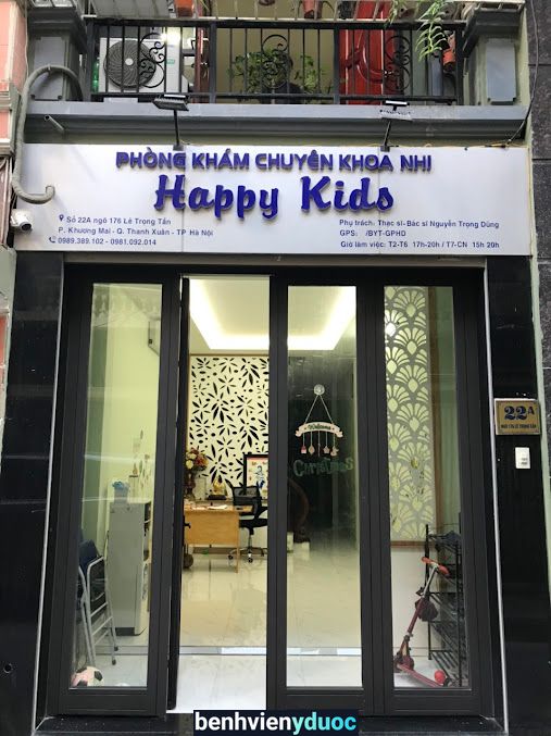 Phòng Khám Nhi - Happy Kids - Bác Sĩ Dũng Bệnh Viện Nhi TW Thanh Xuân Hà Nội