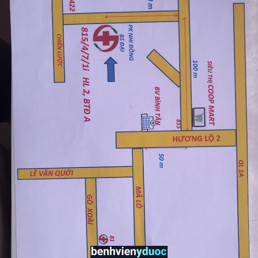 Phòng Khám Nhi khoa . Bs Võ Nguyên Đại. Bv Nhi Đồng. 1 Bình Tân Hồ Chí Minh