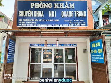 Phòng khám nhi Quang Trung Đan Phượng Hà Nội