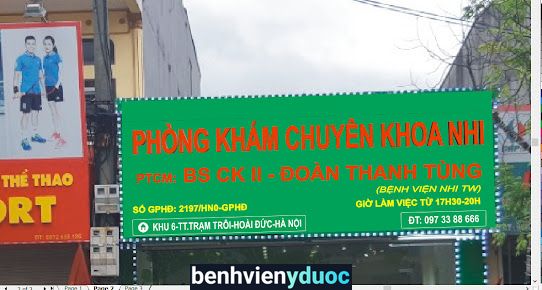 Phòng khám Nhi Trạm Trôi Hoài Đức Hà Nội
