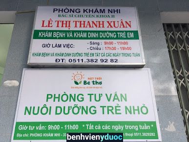 Phòng Khám Nhi và Tư Vấn Dinh Dưỡng Trẻ Em Bs Lê Thị Thanh Xuân Thanh Khê Đà Nẵng
